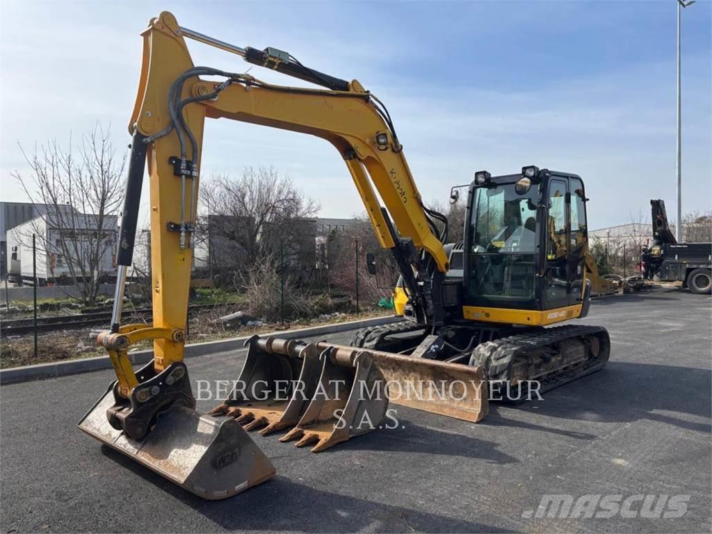 Kubota KX080.4 Pásové rýpadlá