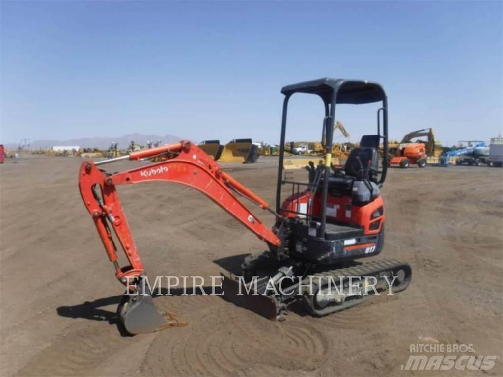 Kubota U17 Pásové rýpadlá