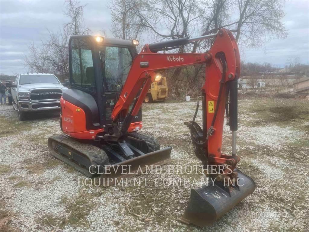 Kubota U27-4 Pásové rýpadlá