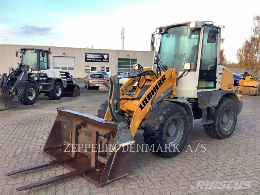 Liebherr 507 Kolesové nakladače