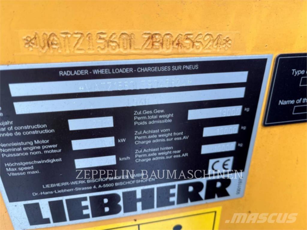 Liebherr L546 Kolesové nakladače