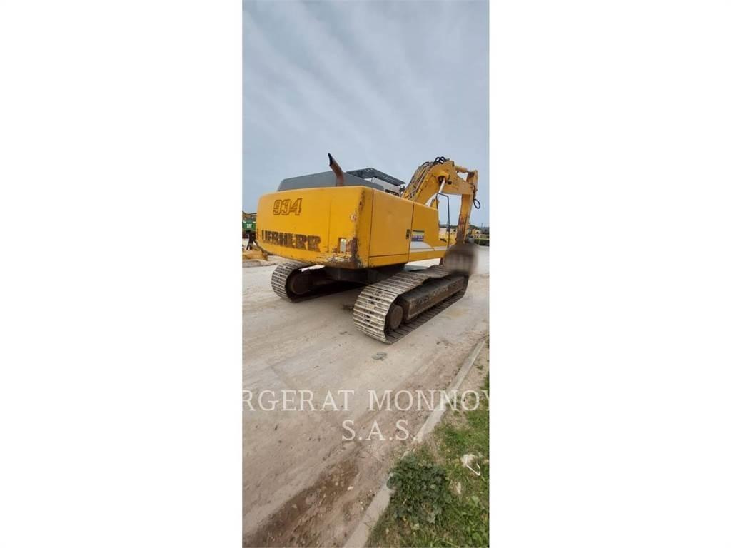 Liebherr R934B Pásové rýpadlá