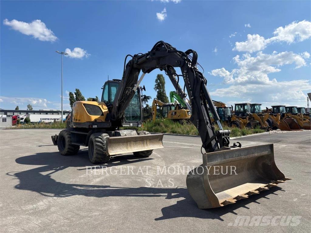 Mecalac 714MW Kolesové rýpadlá