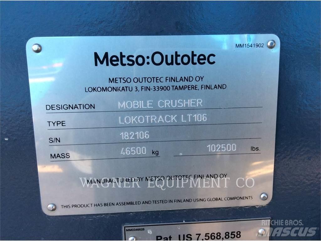 Metso LT106 Mobilné drviče