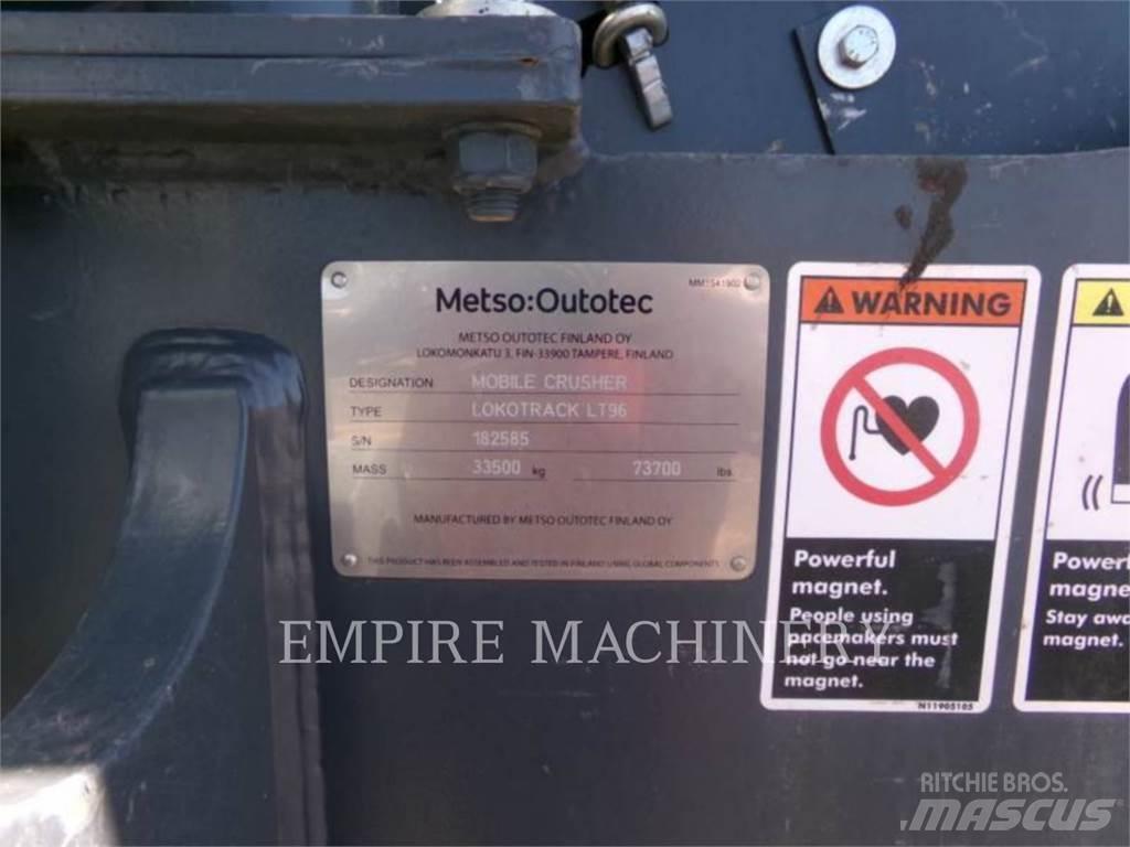 Metso LT96 Mobilné drviče