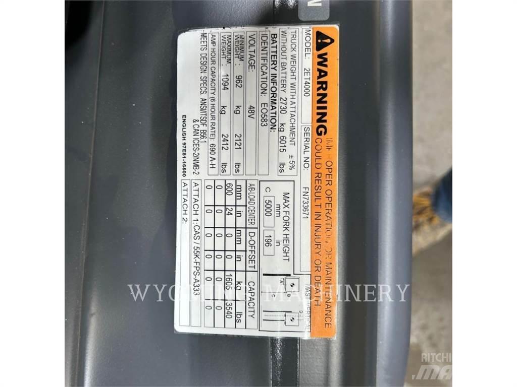 Mitsubishi 2ET4000 Akumulátorové vozíky