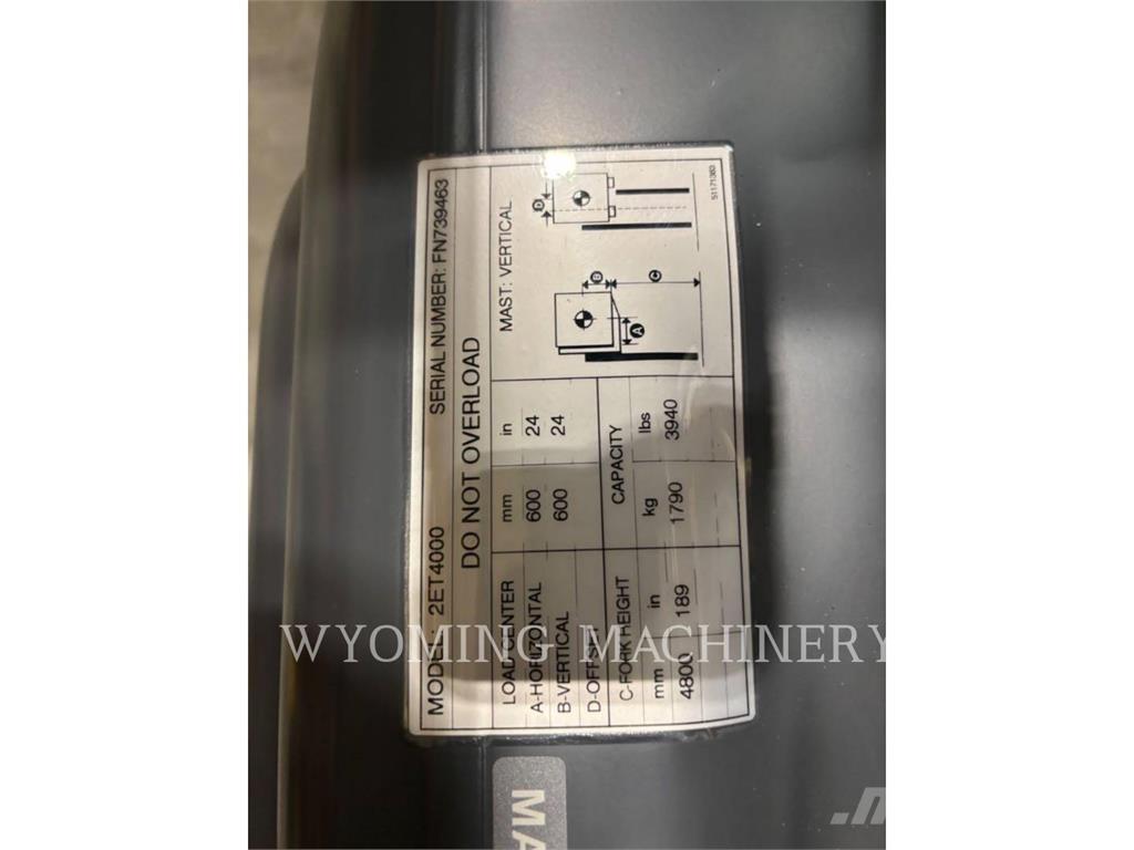 Mitsubishi 2ET4000 Akumulátorové vozíky