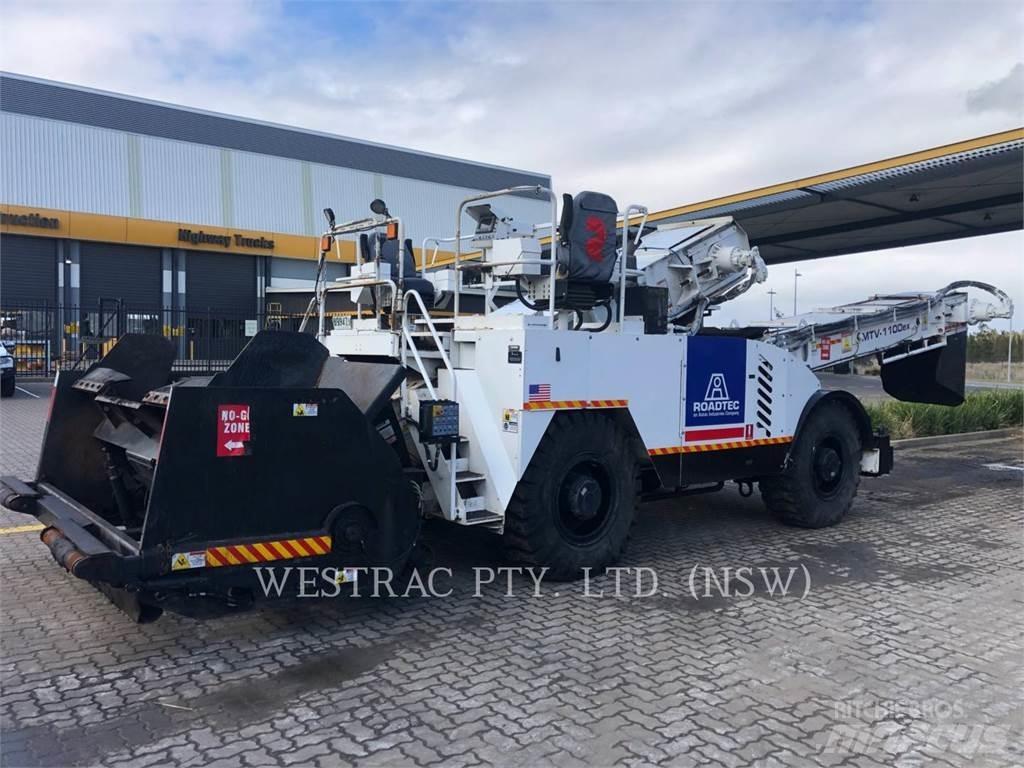 Roadtec MTV1100EX Rozstrekovače asfaltu