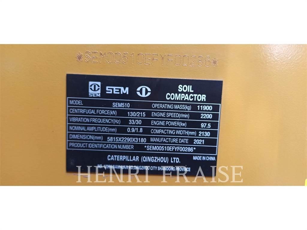 SEM MACHINERY 510 Pôdne kompaktory