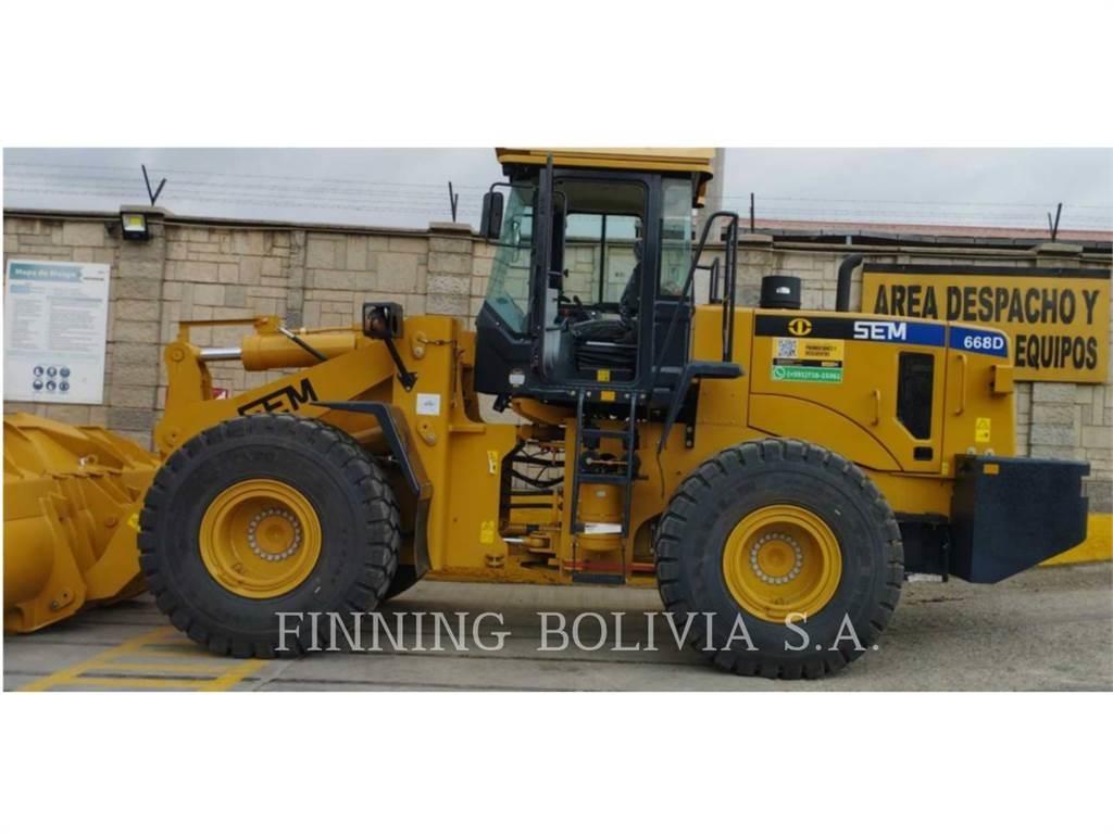 SEM MACHINERY SEM668D Kolesové nakladače