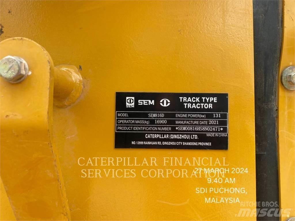 SEM MACHINERY SEM816D Pásové dozéry