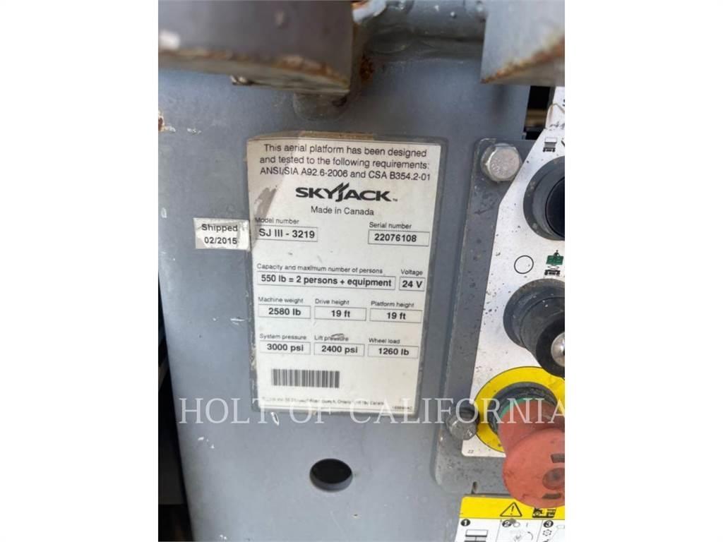 Skyjack SCISSOR 19 Nožnicové zdvíhacie plošiny