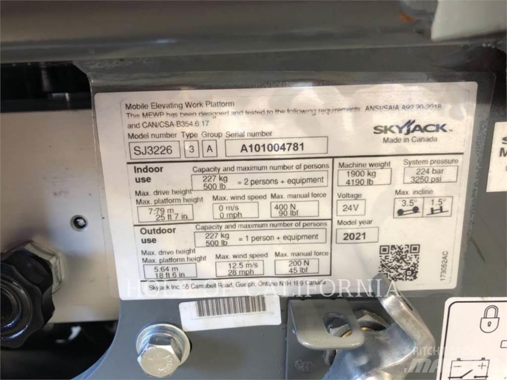 Skyjack SCISSOR26N Nožnicové zdvíhacie plošiny