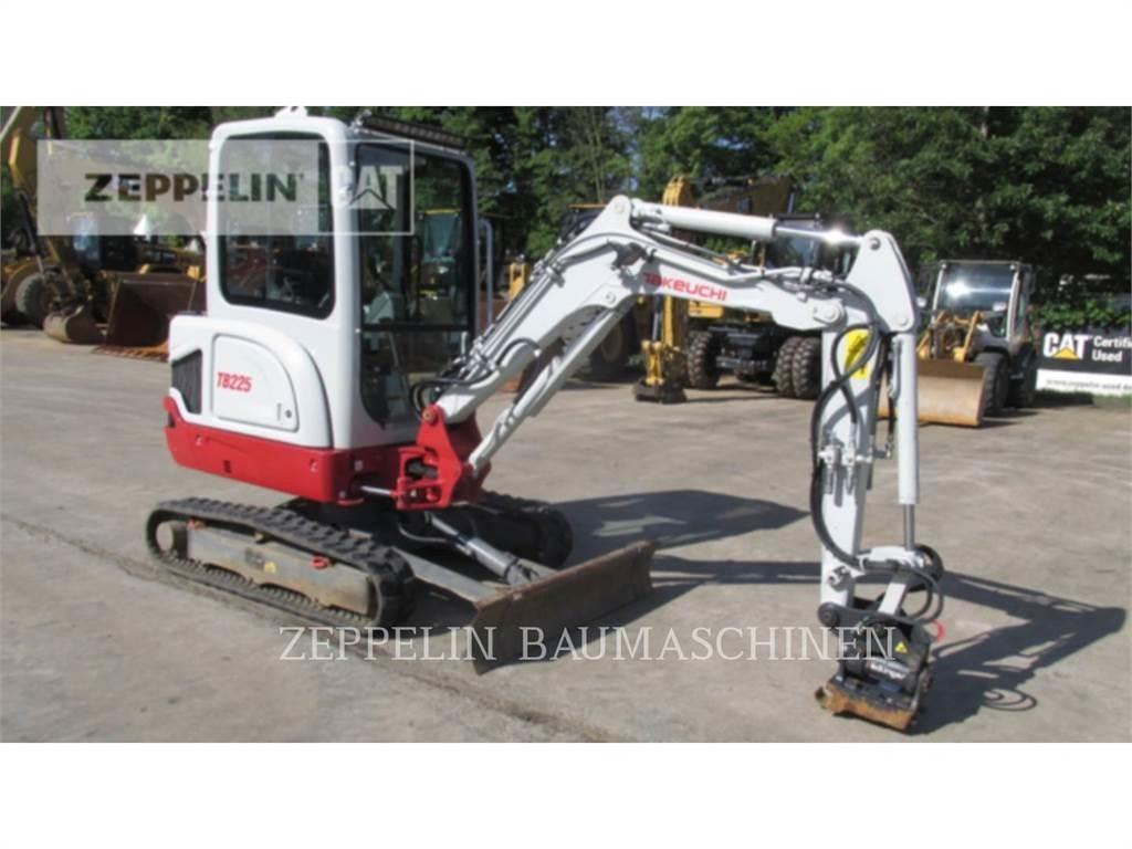 Takeuchi TB225 Pásové rýpadlá