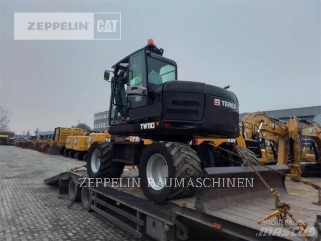 Terex TW110 Kolesové rýpadlá
