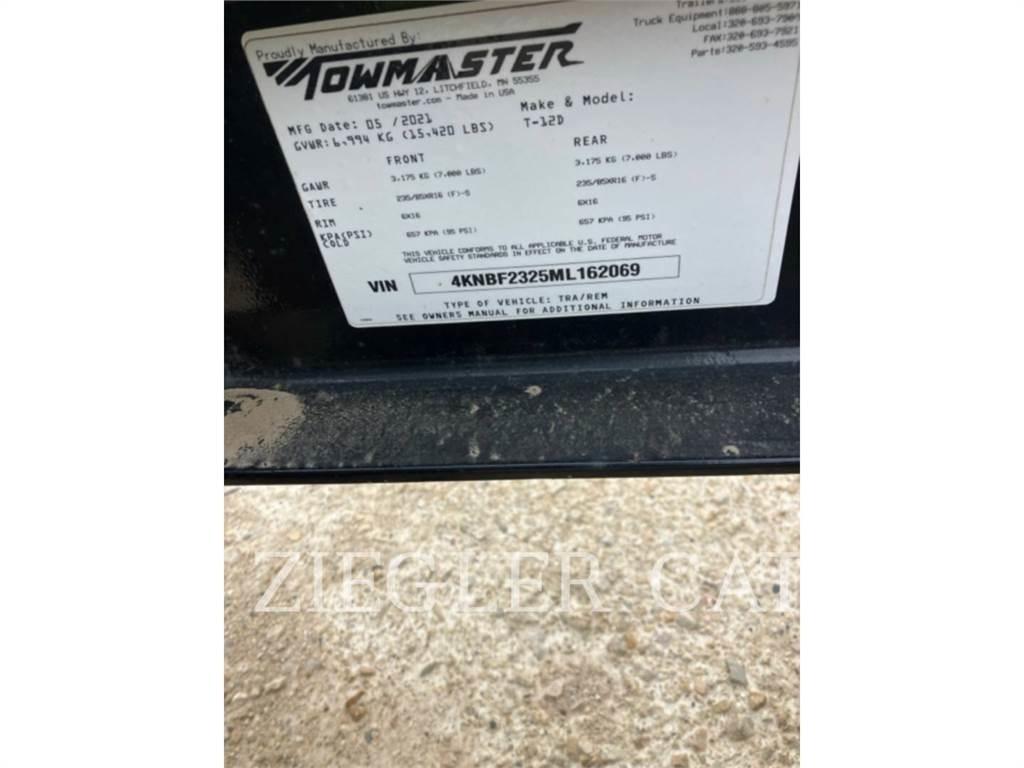 TOWMASTER T12D Ďalšie prívesy