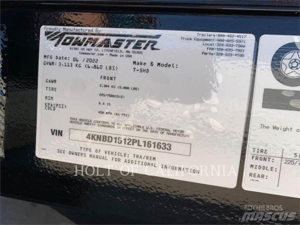 TOWMASTER TRLR DMP10 Ďalšie prívesy