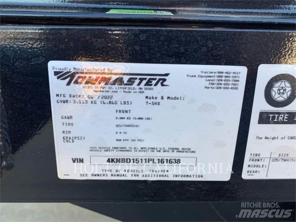 TOWMASTER TRLR DMP10 Ďalšie prívesy