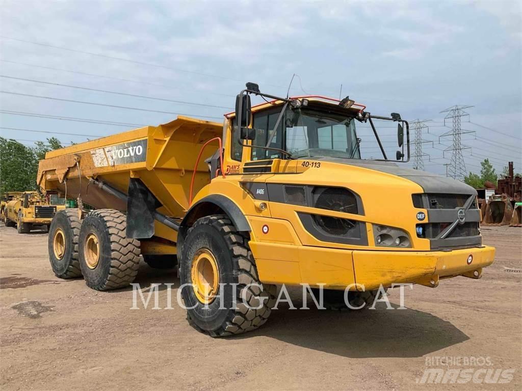 Volvo A40G Kĺbové nákladné autá