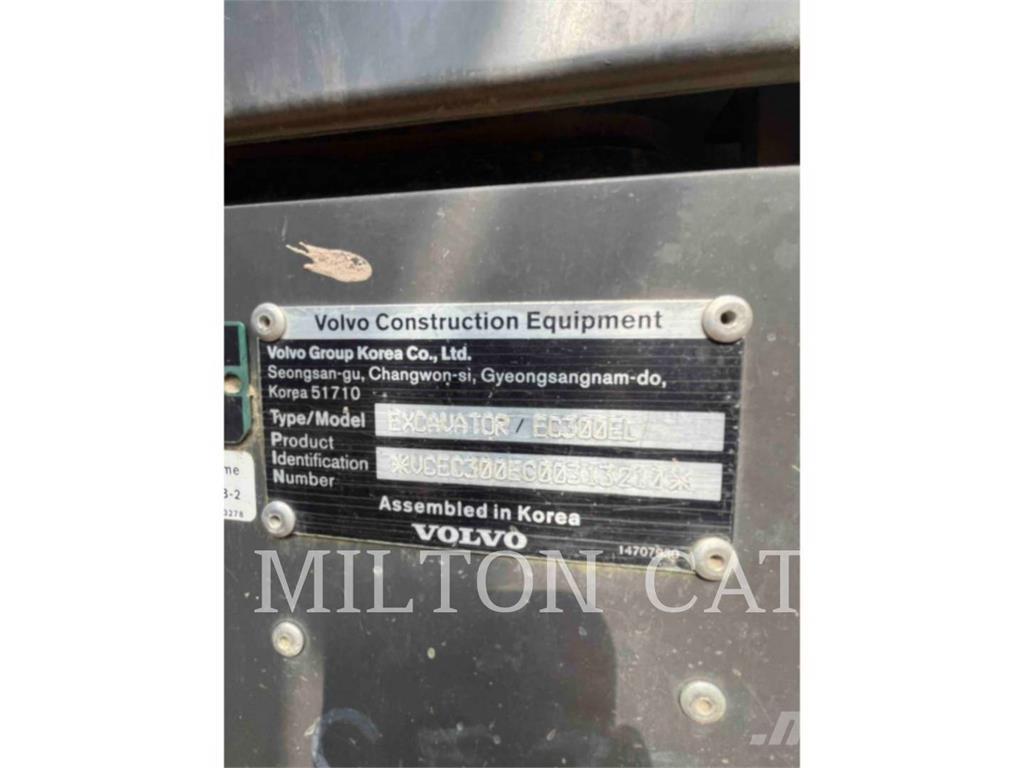 Volvo EC300E Pásové rýpadlá