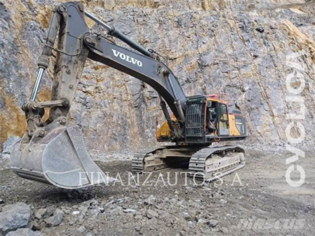 Volvo EC480EL Pásové rýpadlá