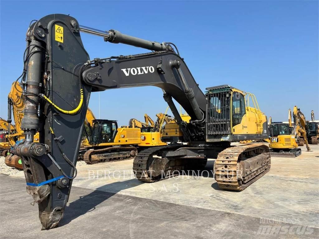 Volvo EC700 CL Pásové rýpadlá