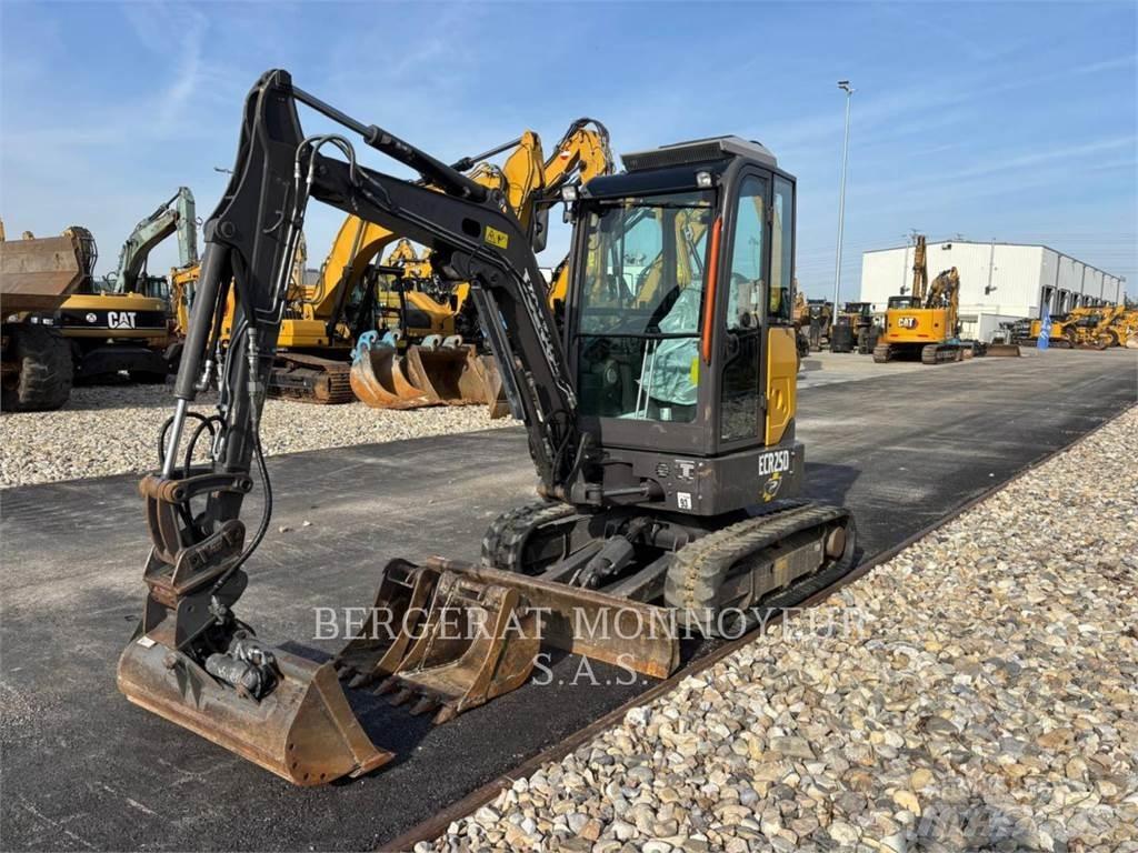 Volvo ECR25D Pásové rýpadlá