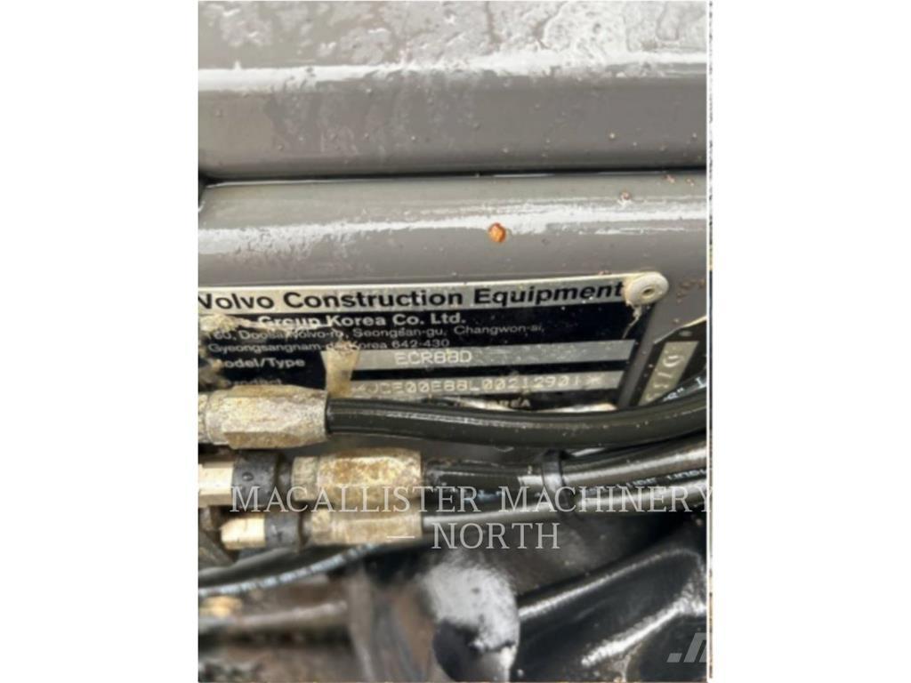 Volvo ECR88 Pásové rýpadlá