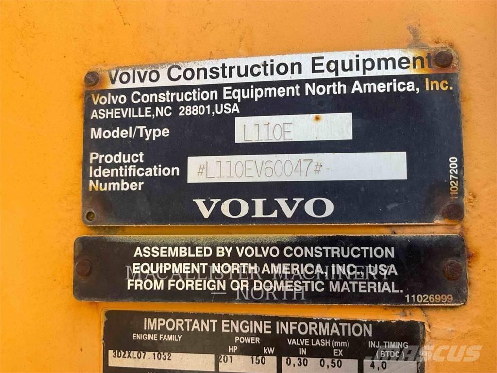 Volvo L110E Kolesové nakladače