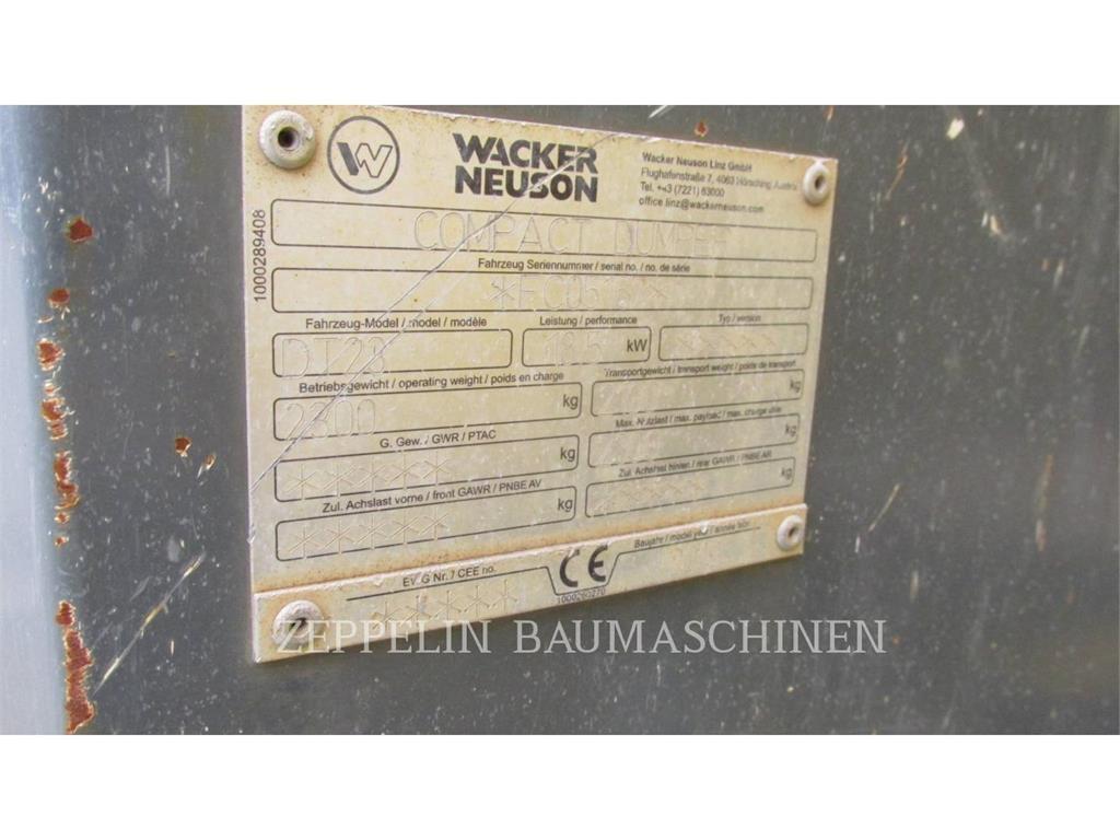 Wacker DT23 Kĺbové nákladné autá