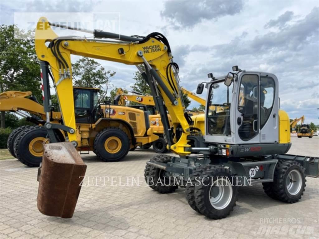 Wacker EW100 Kolesové rýpadlá