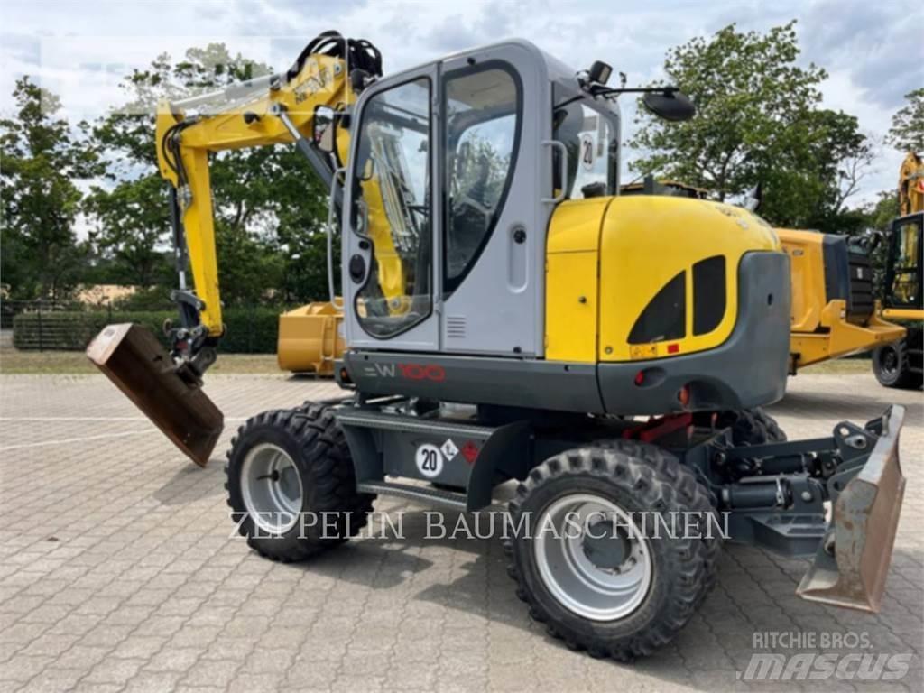 Wacker EW100 Kolesové rýpadlá