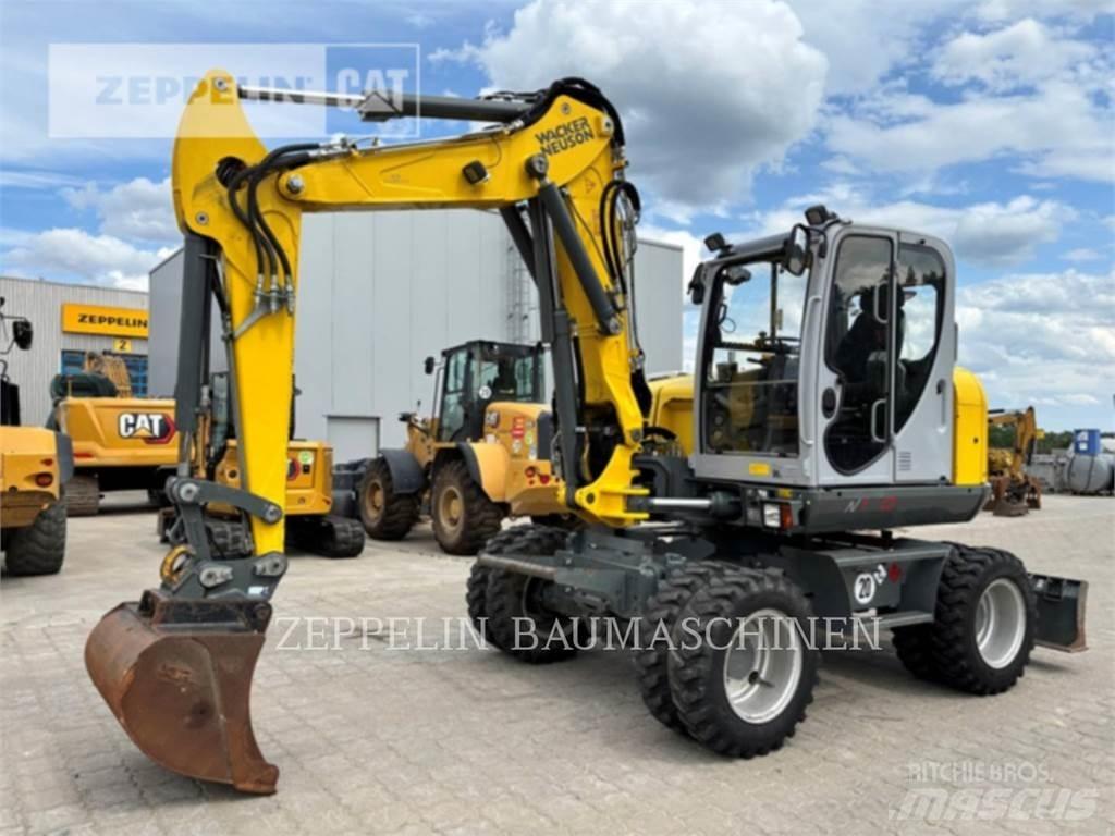 Wacker EW100 Kolesové rýpadlá