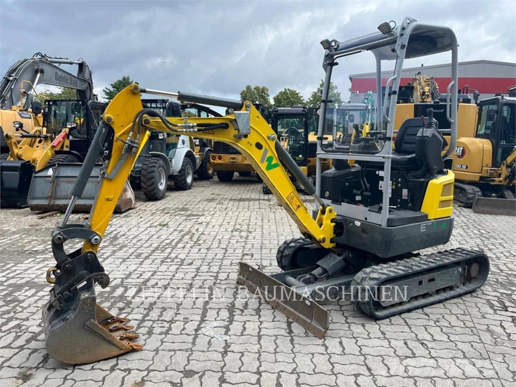 Wacker EZ17E Pásové rýpadlá