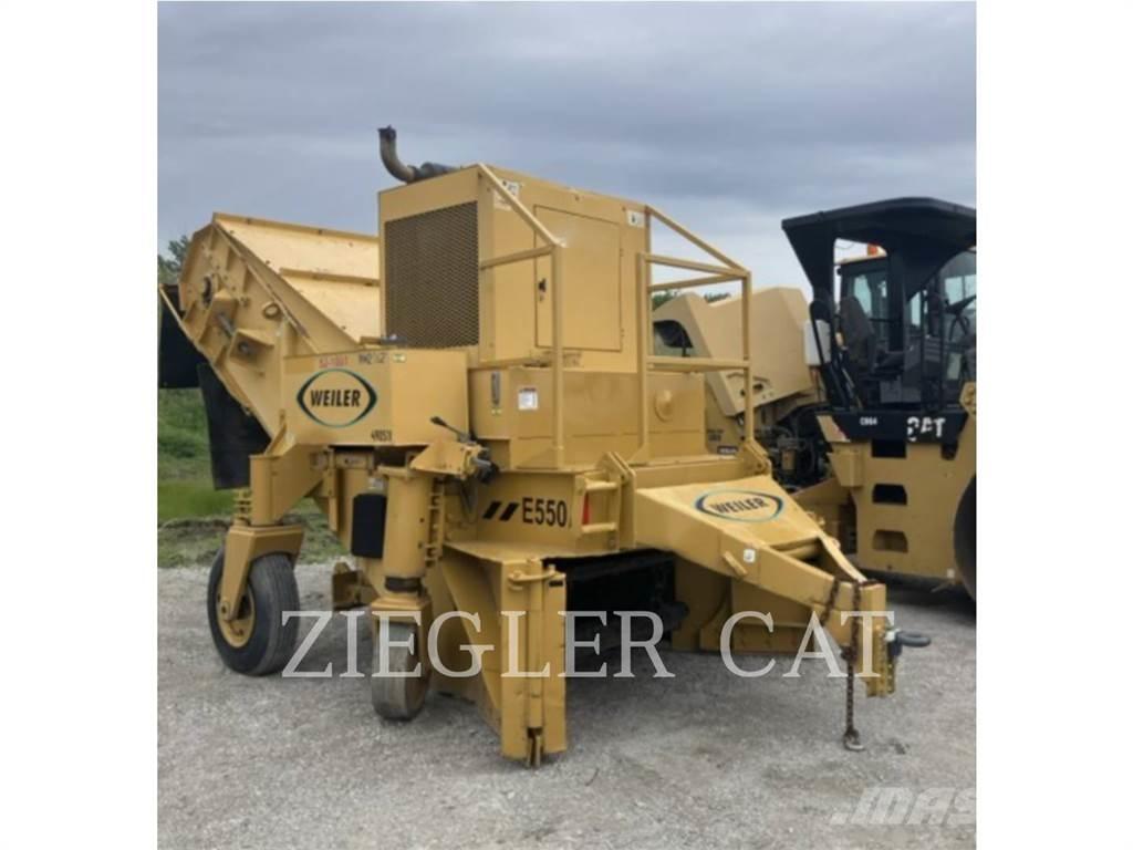 Weiler E550A Stroje pre prepravu materiálov
