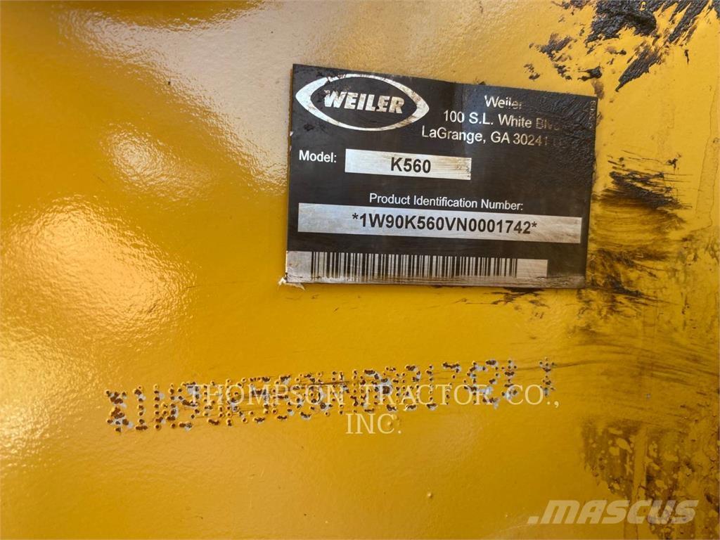 Weiler K560FV Lesné nakladače