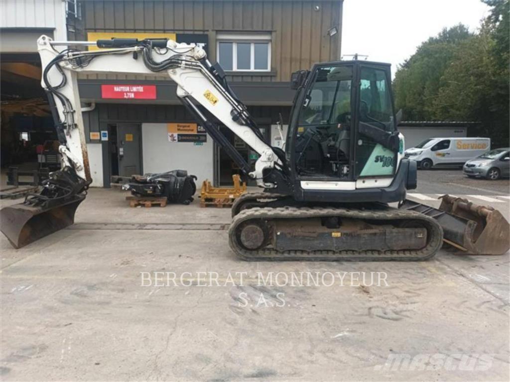 Yanmar SV100 Pásové rýpadlá