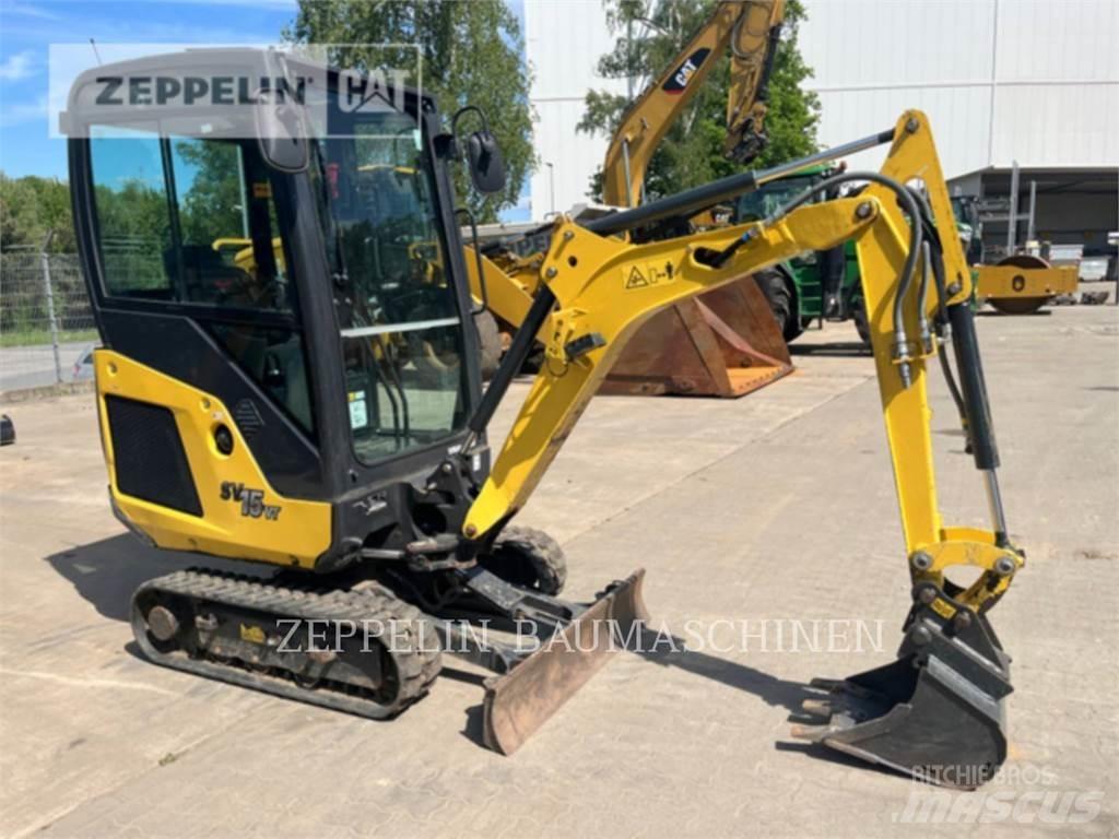 Yanmar SV15 Pásové rýpadlá