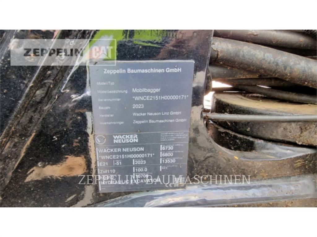 Zeppelin ZM110 Kolesové rýpadlá