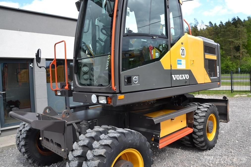 Volvo EW 180 E Kolesové rýpadlá