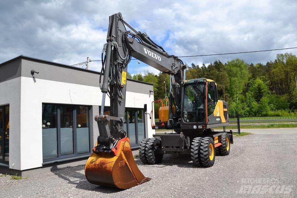 Volvo EW 180 E Kolesové rýpadlá