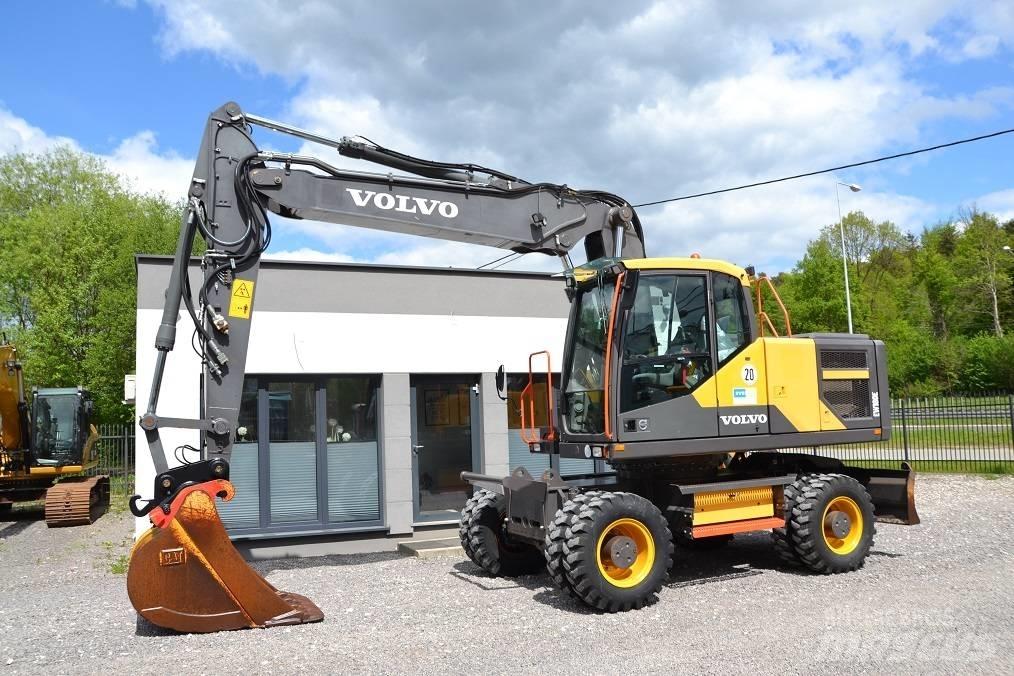 Volvo EW 180 E Kolesové rýpadlá
