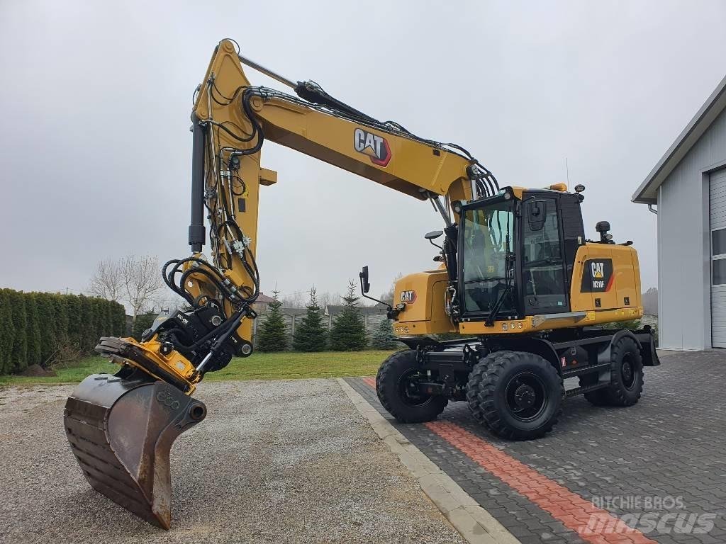 CAT M 318 F Kolesové rýpadlá
