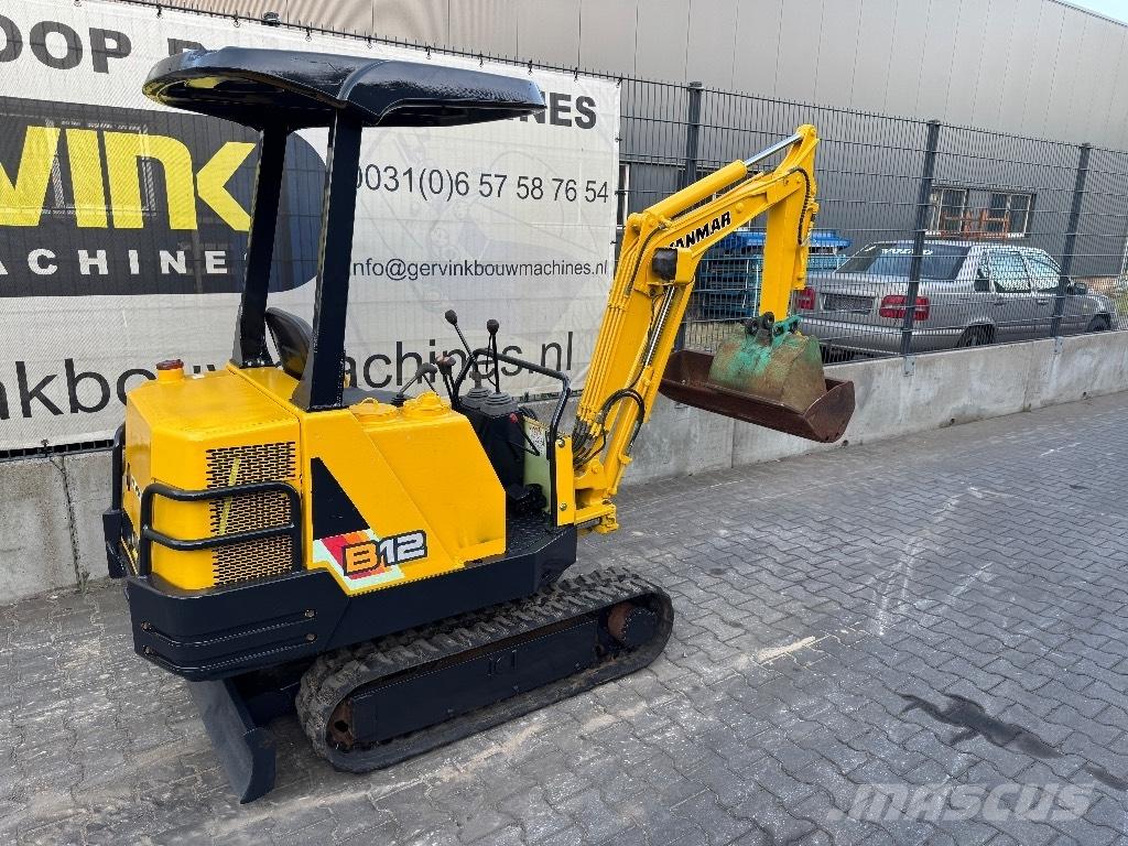 Yanmar B12 Mini rýpadlá < 7t