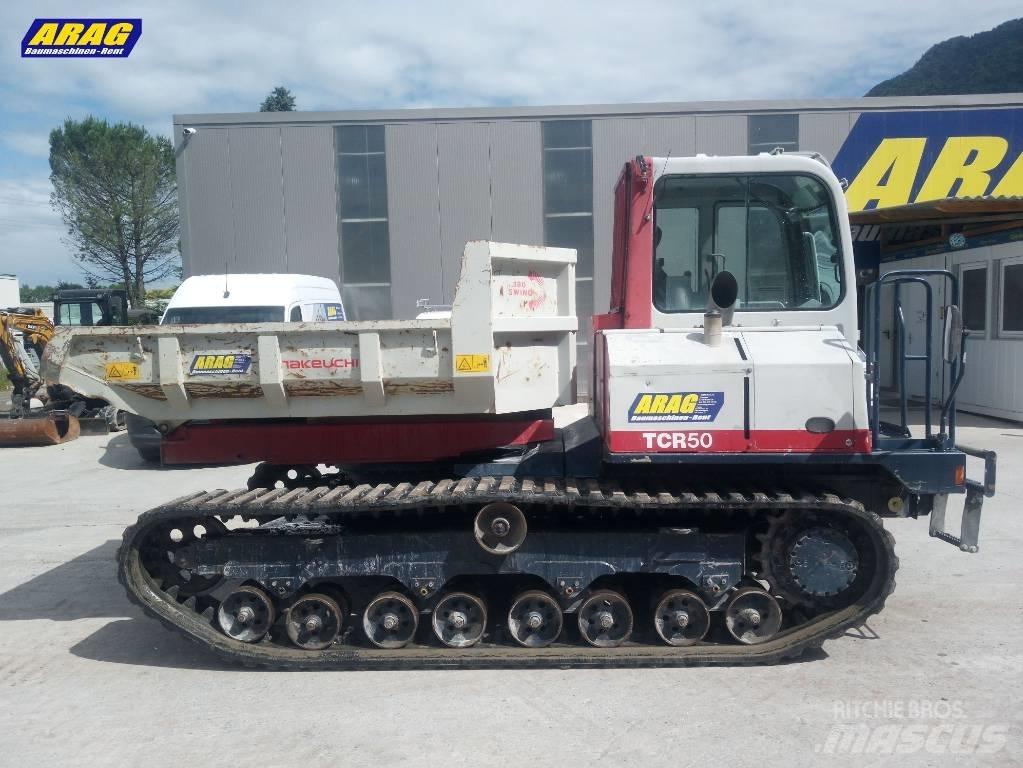 Takeuchi TCR 50 Pásové sklápače