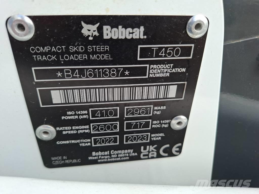 Bobcat T 450 Šmykom riadené nakladače