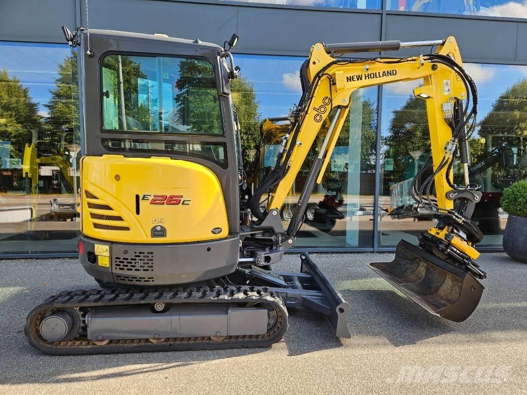 New Holland E 26 C Mini rýpadlá < 7t