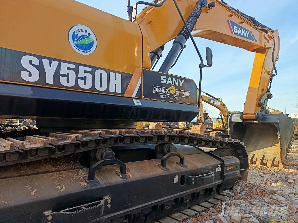 Sany SY 550 H Pásové rýpadlá