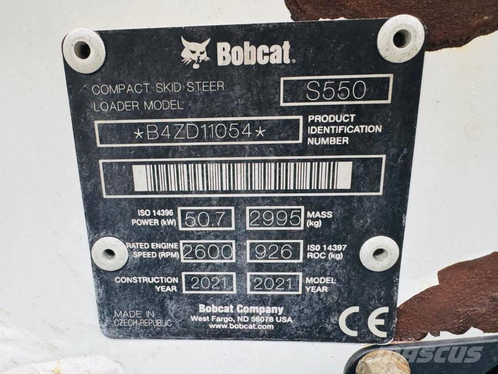 Bobcat S 550 Šmykom riadené nakladače