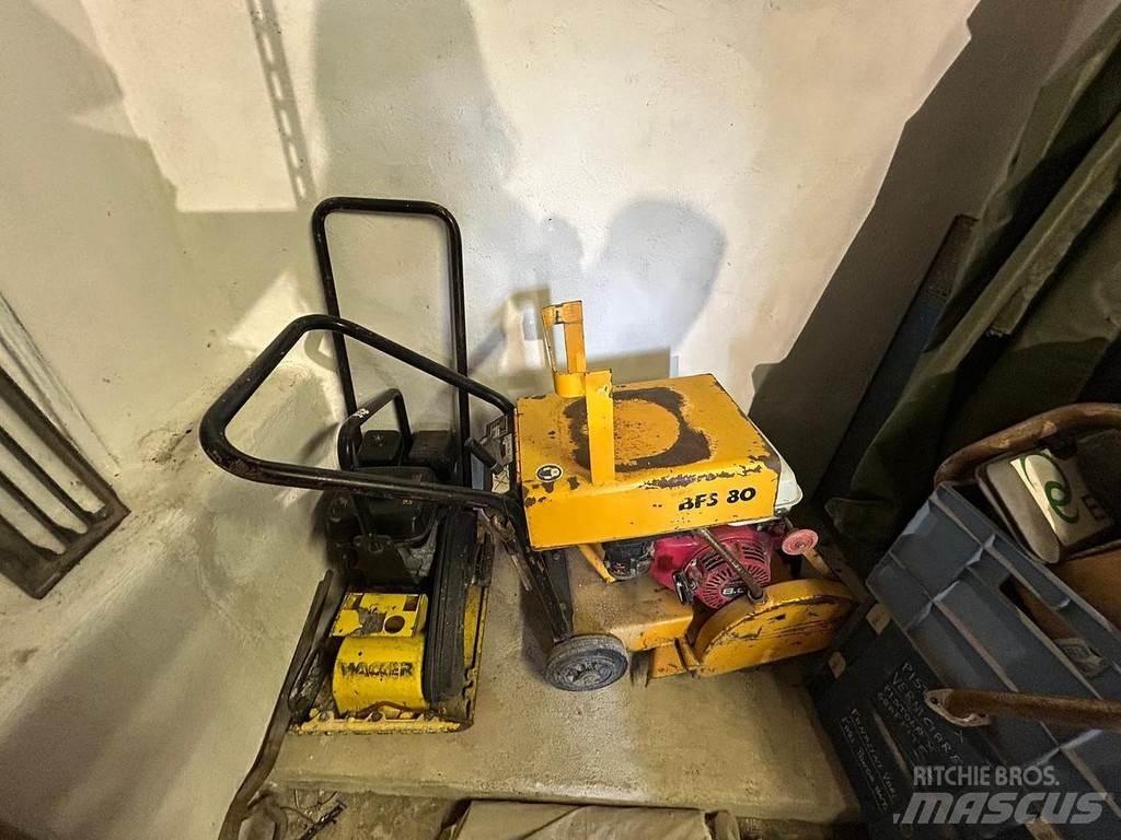 Wacker BFS80 Ďalšie stroje na spracovanie pôdy a príslušenstvo